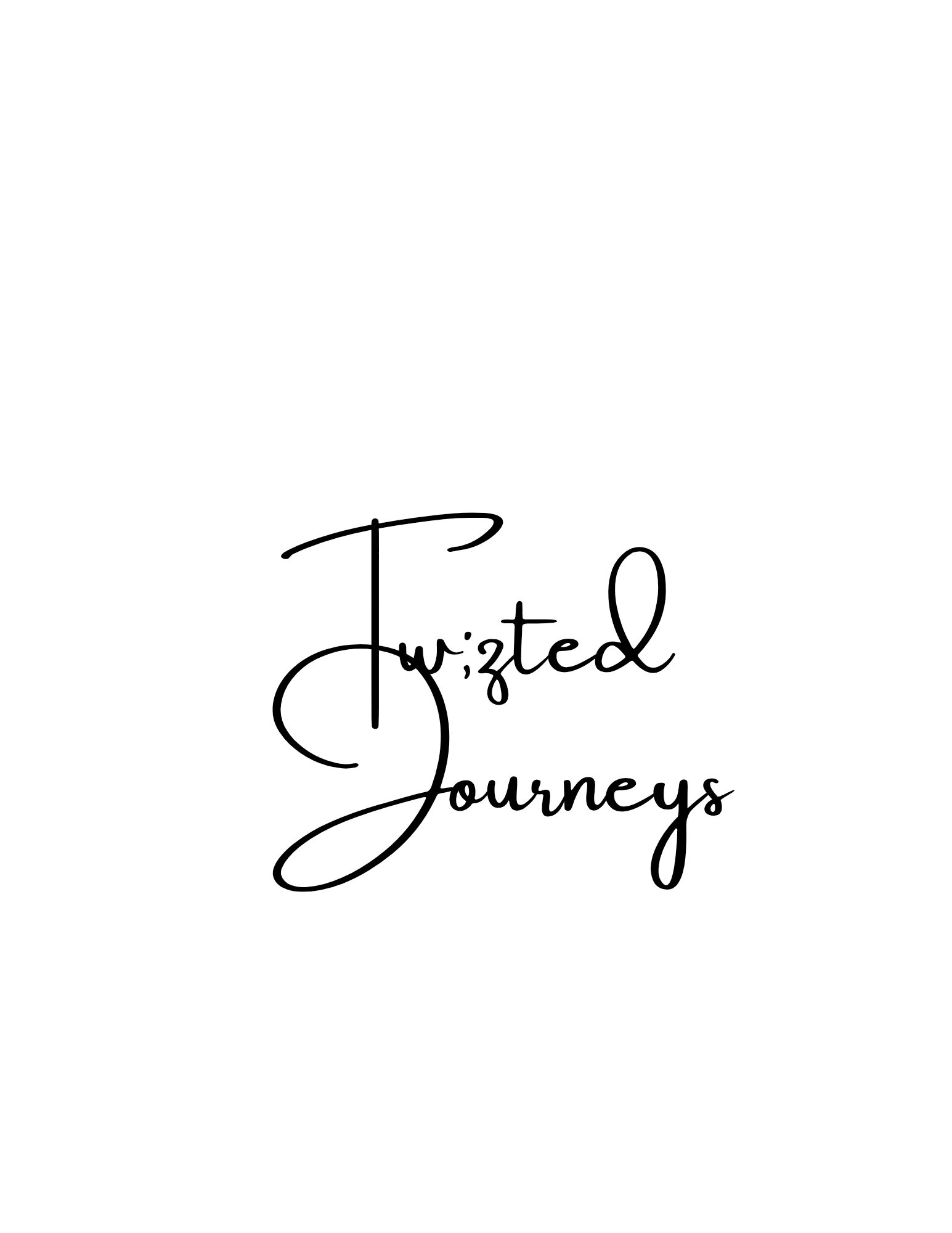 Twizted Journeys cursive logo