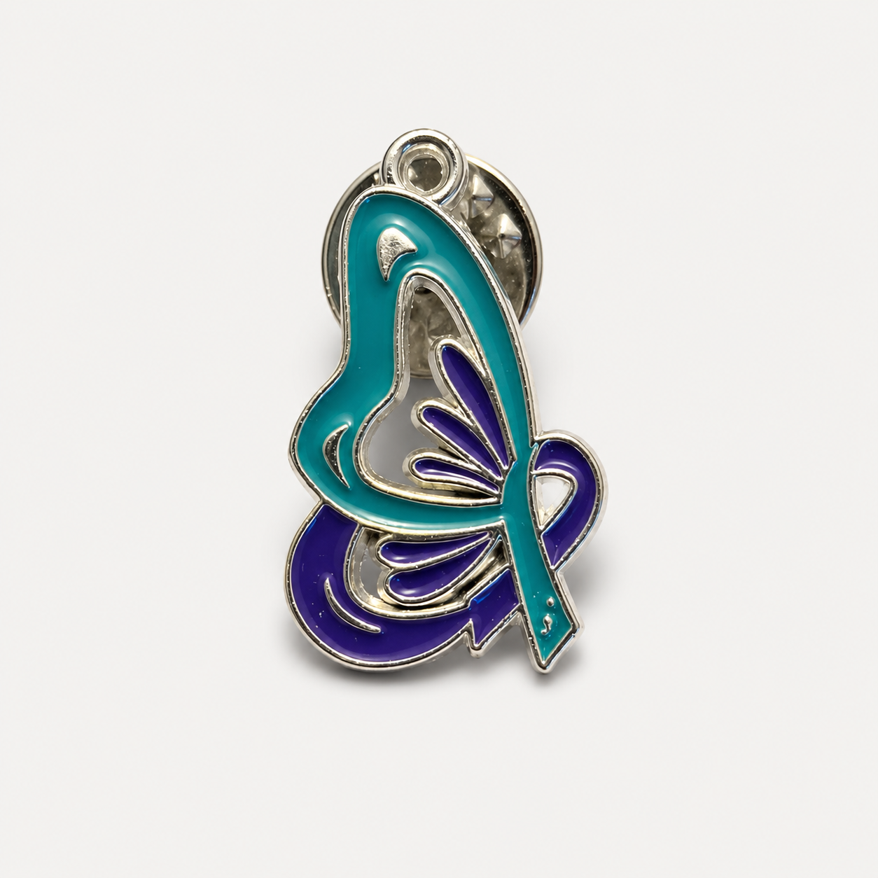 HP10 â€” Awareness Butterfly Hat Pin, Twizted Treasure hat pin by Tonya