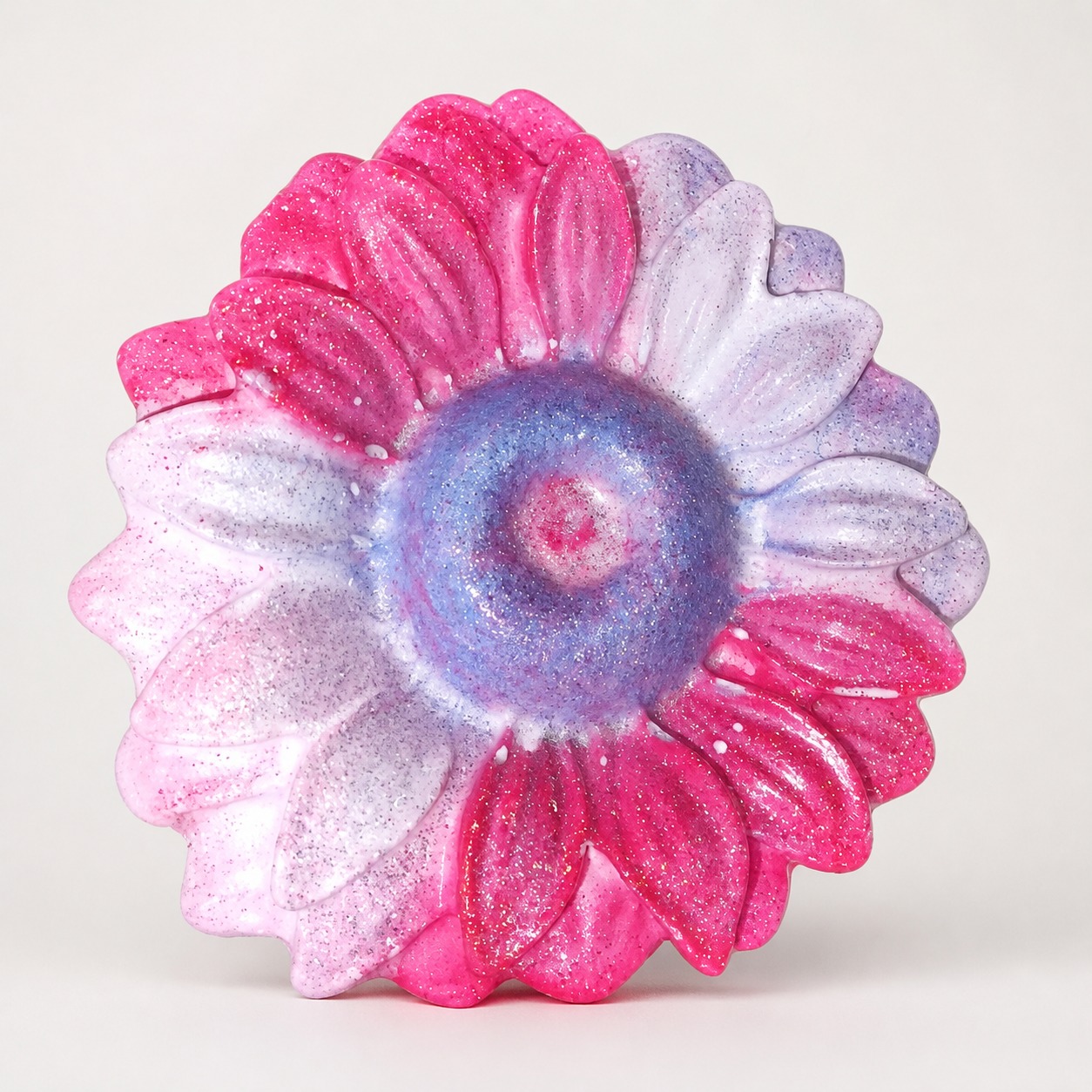 SF4 Pink & Purple Sparkle Sunflower