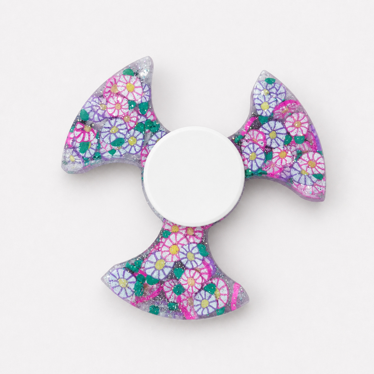 Twizted Wildflower Sparkle Fidget Spinner