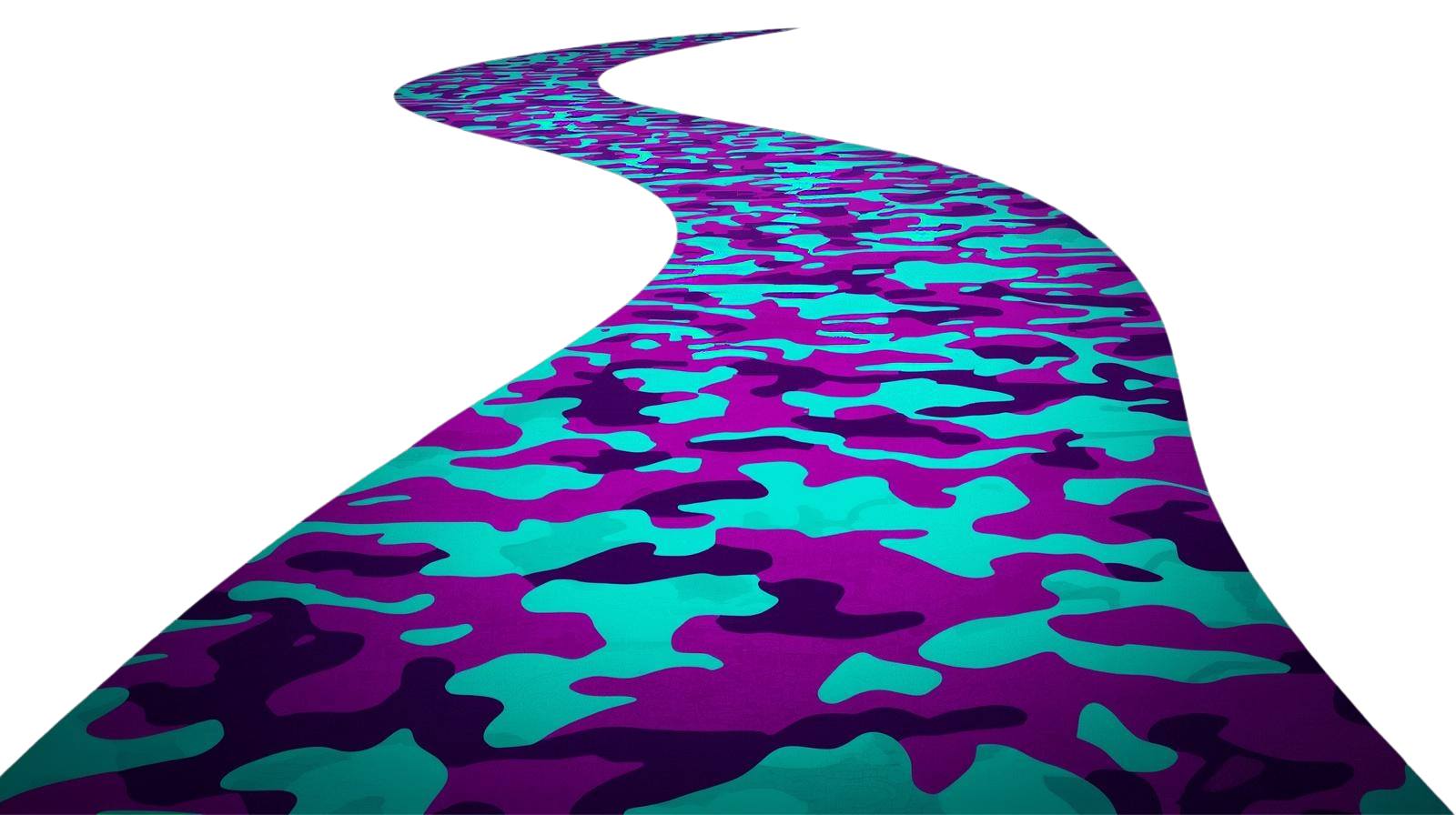 Twizted Journeys — the winding road forward, a symbol of every journey